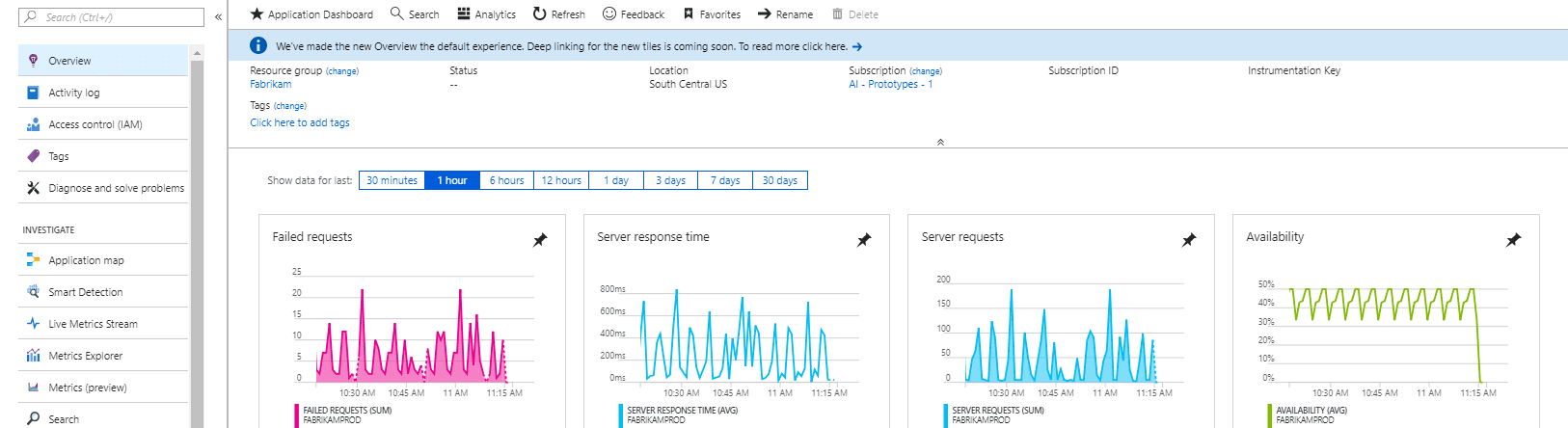 Using Application Insights with a .NET Core WebApp running in a Container